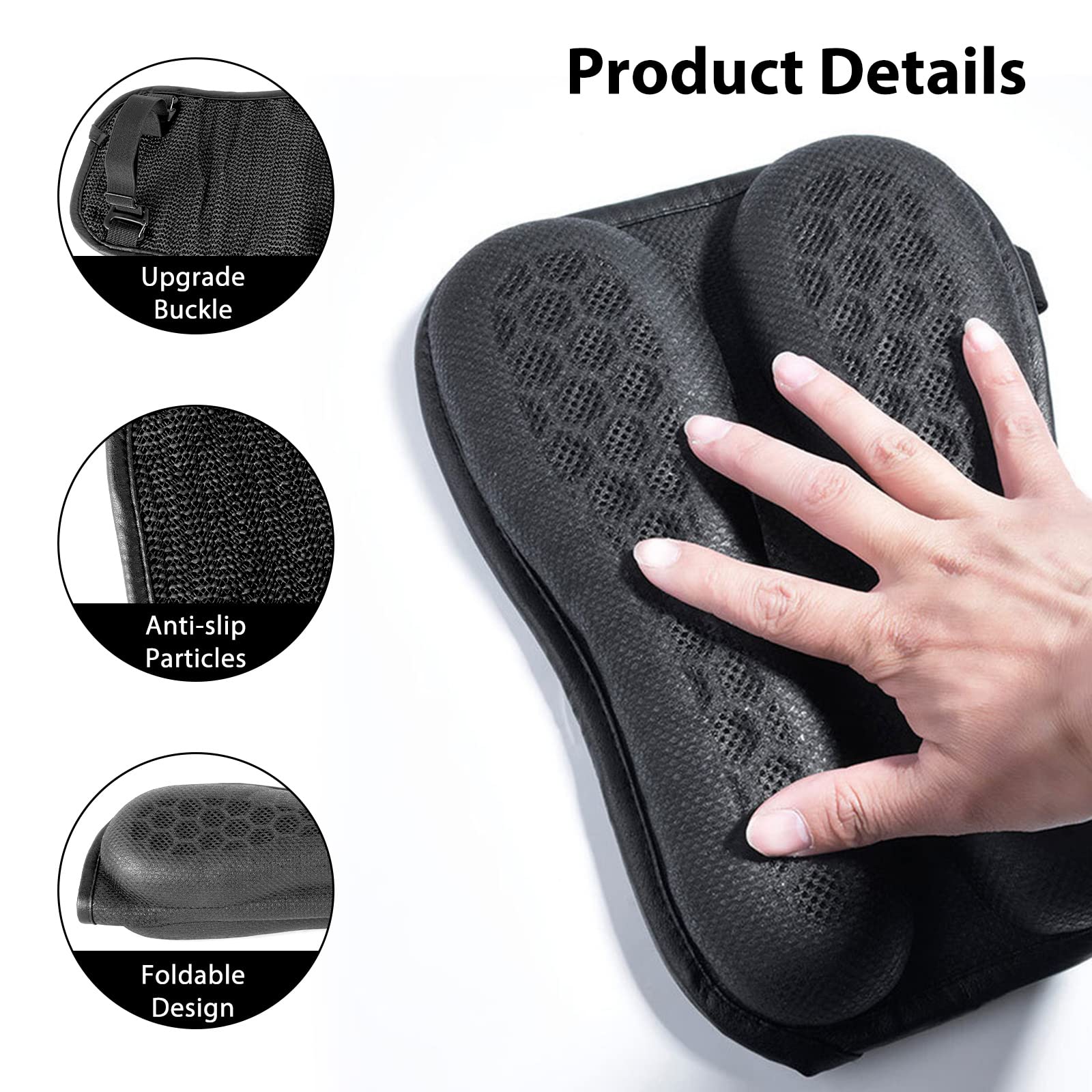Can Am Ryker 900 Accessories HONEYCOMB Motorcycle Cushion - Gel